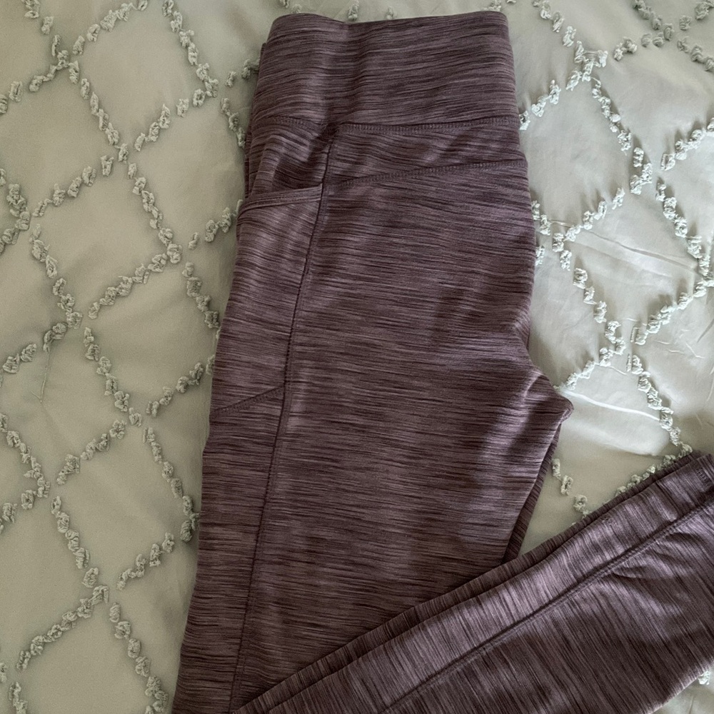 Heathered Gray Workout Tights